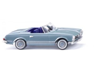 MB 280 SL Cabrio modrošedý Wiking 14248