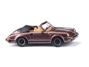 Porsche 911 SC Cabrio hnědá metalíza Wiking 16204