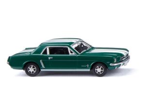 Ford Mustang Coupé tmavě zelený Wiking 20504