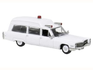 Cadillac Miller Meteor ambulance 1966 Brekina 10227