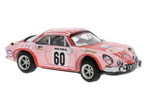 Renault Alpine A110, Rallye Monte Carlo Nr.60 S.Moss, 1970 Brekina 14546