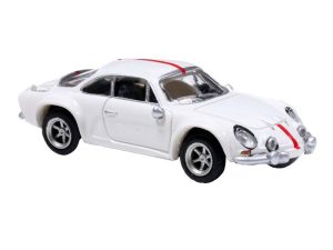 Renault Alpine A110 bílý s červeným pruhem, 1970 Brekina 14550