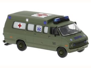 Dodge B 200 Ambulance US Army, 1975 Brekina 18312