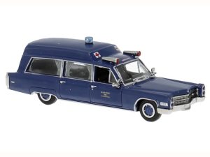 Cadillac Miller Meteor ambulance U.S.Air Force, 1966 Brekina 19788