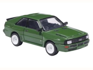 Audi Sport quattro tmavě zelené, 1981 Brekina 28243