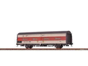 vůz s posuvnými stěnami Hbis Albani DSB Brawa 50161