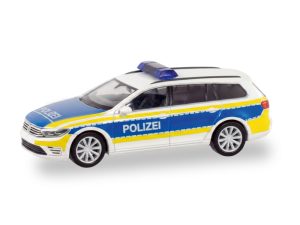 VW Passat GTE Variant Polizei Nidersachsen Herpa 099554