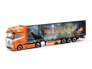 MB Actros L plachtový návěs Ferntrans Haas - doprodej Herpa 317450