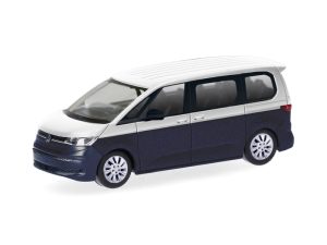 VW Multivan Bi-Color bílý / modrý - doprodej Herpa 430425