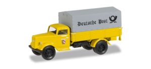 Opel Blitz s plachtou Deutsche Post Nürnberg - doprodej Herpa 745376
