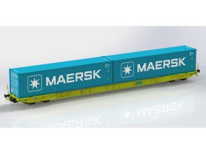 kontejnerový vůz Sggnss-XL GATX Maersk IGRA MODEL 96010113