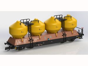 vůz na sypké hmoty Uacs Cementárny a vápenky Praha IGRA MODEL 96400020