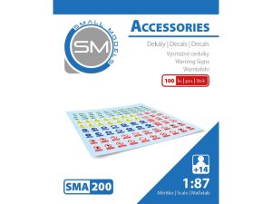 sada obtisků Výstražné cedulky Small Models 200