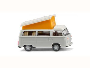 VW T2b Campingbus světle šedý Wiking 31808