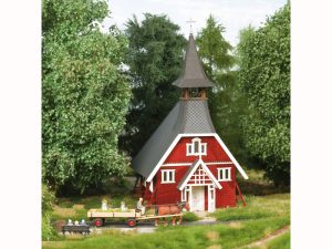 dřevěná kaple Ralswiek Busch 1720
