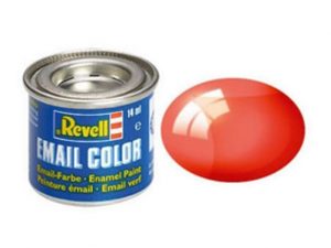 barva Revell emailová - 32731: transparentní červená (red clear) Revell 32731