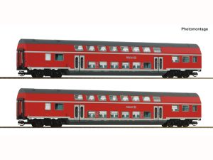 set patrových vozů DB AG Roco 6280072