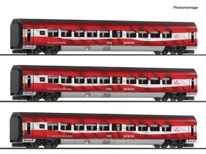 set vozů Railjet 175 Jahre Eisenbahnen in Östereich ÖBB Roco 6280097