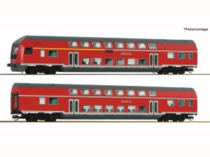 set patrových vozů DB AG DCC Roco 6290071