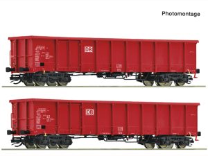 set otevřených vozů Eanos-x DB AG Roco 6680052