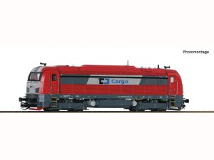 dieselová lokomotiva řady 753.6 ČD Cargo Roco 7380036