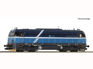 dieselová lokomotiva řady 753.6 ČD Cargo Roco 7380037