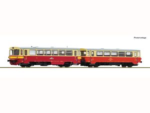 motorový vůz M 152.0478 s přípojným vozem ČSD Roco 7780011